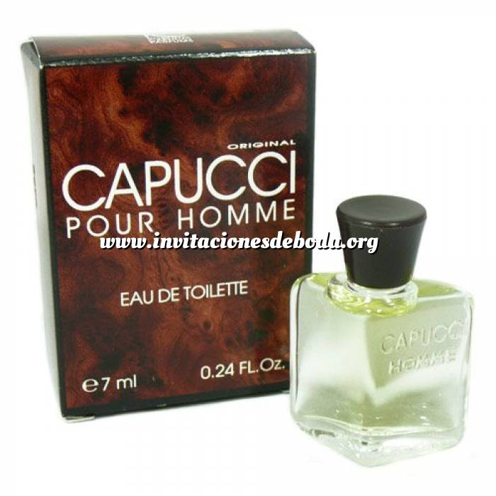 Imagen Mini Perfumes Hombre Capucci pour Homme Eau de Toilette by Roberto Capucci 5ml. (Últimas Unidades) 