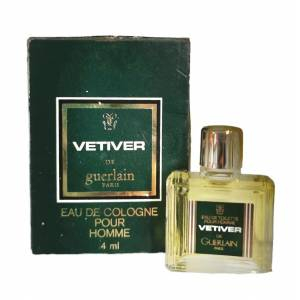 Mini Perfumes Hombre - Vetiver de Guerlain EDC 4ml ( caja defectuosa) 