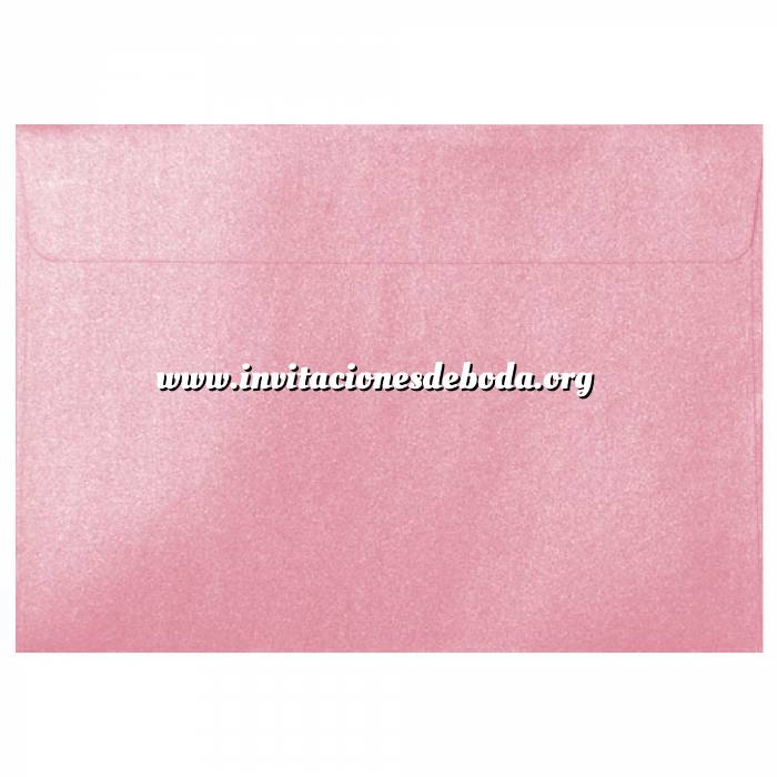 Imagen Sobres C5 16x22 Sobre Perlado rosa c5 (Rosa Bebé) 