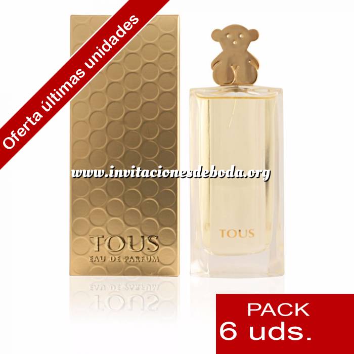 Imagen -DE TOUS EN MUJER Tous Gold EDP 4.5 ml by Tous- Eau de Toilette-PACK 6 UDS 