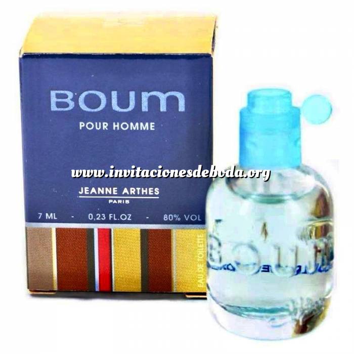 Imagen -Mini Perfumes Hombre Boum Pour Homme by Jeanne Arthes 7ml. (Últimas unidades) 