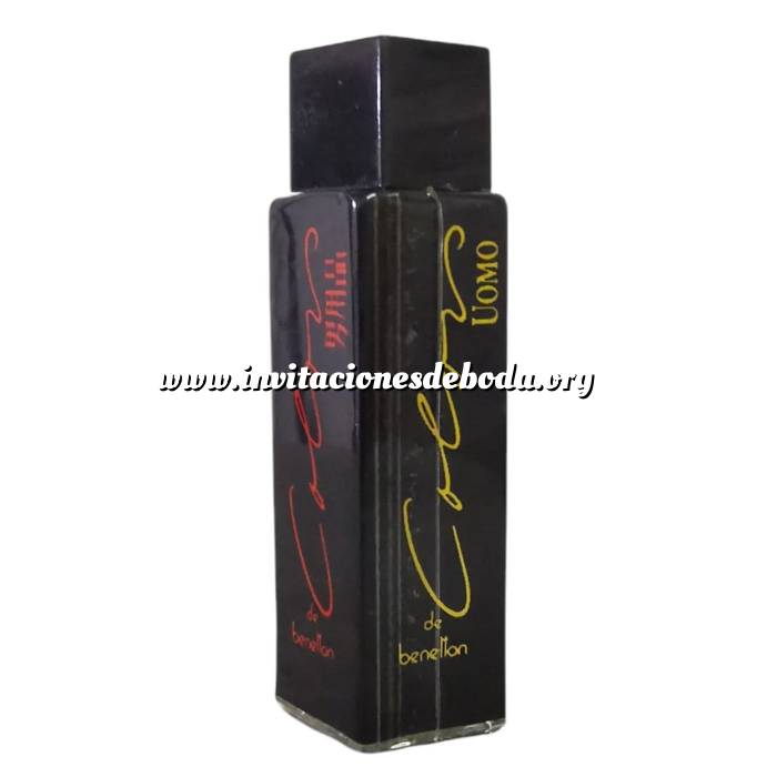 Imagen -Mini Perfumes Hombre Colores Uomo 5ml by Benetton en bolsa de organza de regalo (Ideal Coleccionistas) (Últimas Unidades) 