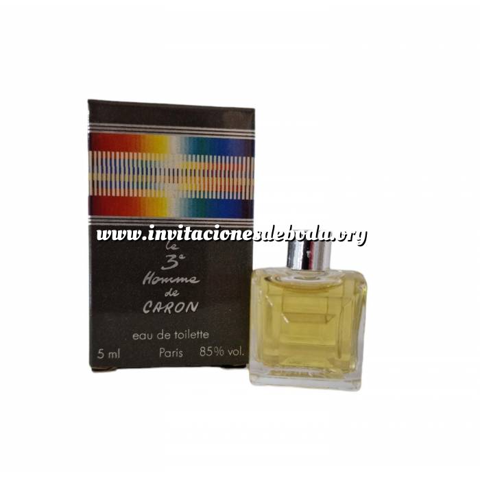 Imagen -Mini Perfumes Hombre Le 3eme Homme de Caron 5ml by Caron 