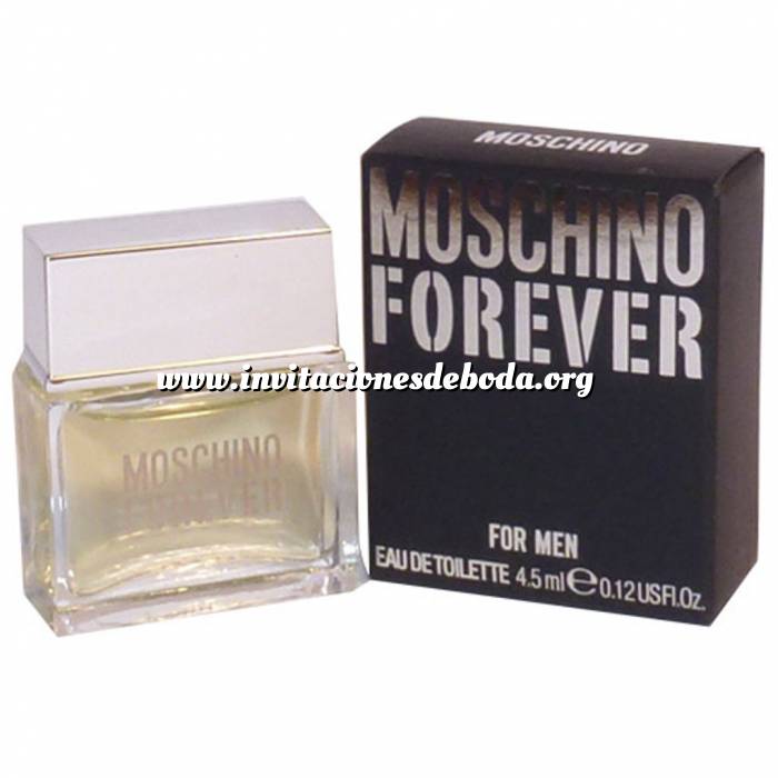 Imagen -Mini Perfumes Hombre Moschino Forever Eau de Toilette para Hombre by Moschino 4,5ml. (Últimas Unidades) 