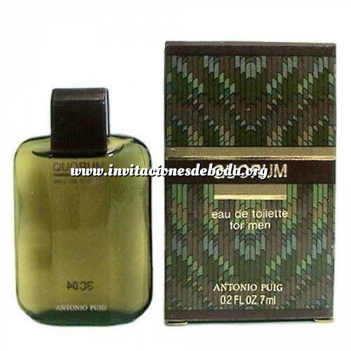 Imagen -Mini Perfumes Hombre Quorum 7ml by Antonio Puig -CAJA DEFECTUOSA- (Ideal Coleccionistas) (Últimas Unidades) 