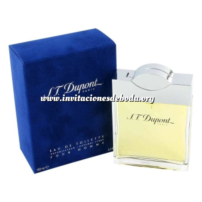 Imagen -Mini Perfumes Hombre S.T. Dupont Pour Homme Eau de Toilette by S.T. Dupont 5ml. (Caja Cuadrada) (Ideal Coleccionistas) (Últimas Unidades) 