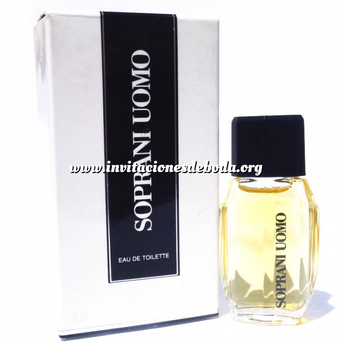 Imagen -Mini Perfumes Hombre Soprani Uomo Eau de Toilette by Solo Soprani 4,5ml. (Últimas Unidades) 