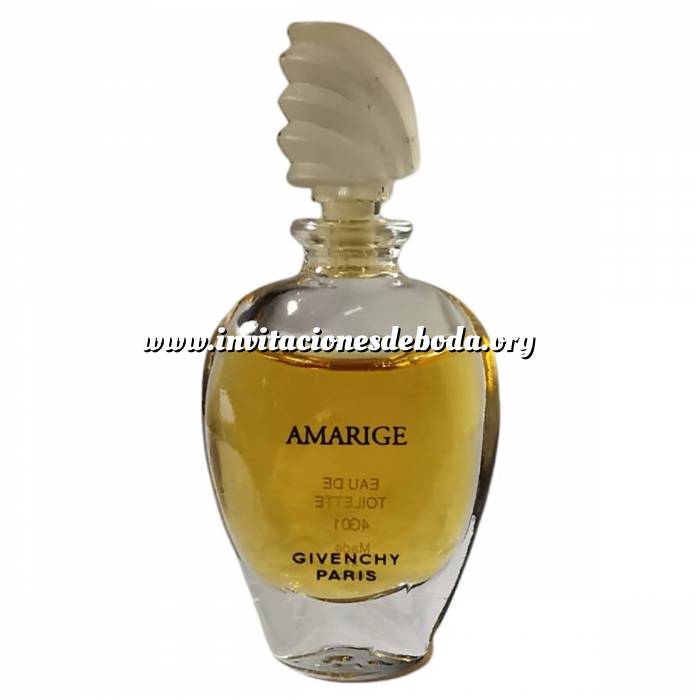 Imagen -Mini Perfumes Mujer Amarige by Givenchy en bolsa de organza (Ideal Coleccionistas) (Últimas Unidades) 