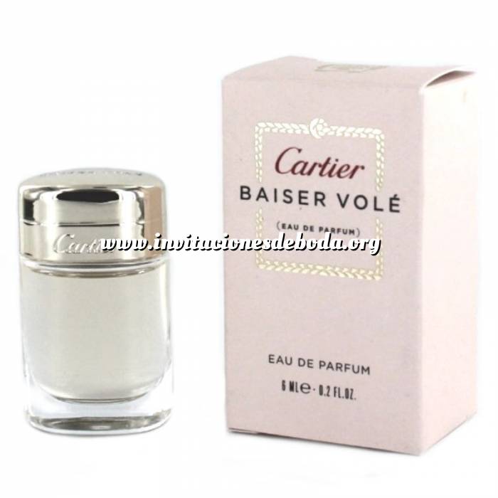 Imagen -Mini Perfumes Mujer Baiser Volé Eau de Parfum by Cartier 6ml. (Últimas unidades) 