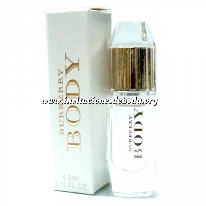 Imagen -Mini Perfumes Mujer Body Burberry by Burberry 4.5ml. (IDEAL COLECCIONISTAS) (Últimas Unidades) 