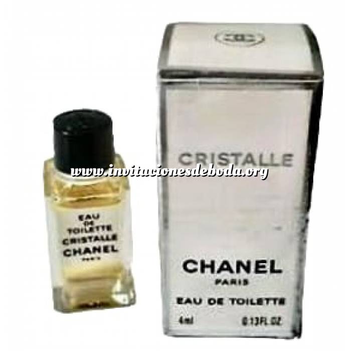 Imagen -Mini Perfumes Mujer Cristalle 4ml Eau de Toilette by Chanel (Ideal Coleccionistas) (Últimas Unidades) 