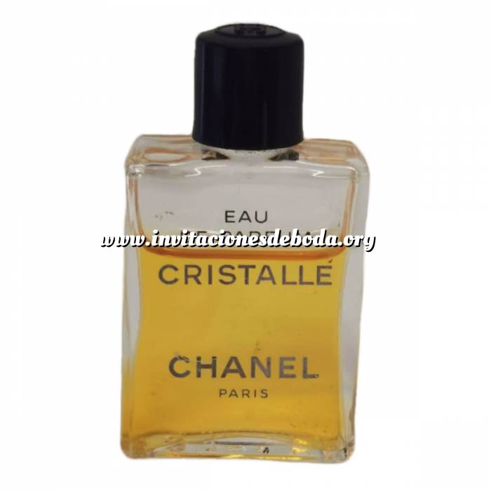 Imagen -Mini Perfumes Mujer Eau de Parfum Cristalle 4ml en bolsa de organza de regalo (Ideal Coleccionistas) (Últimas Unidades) 