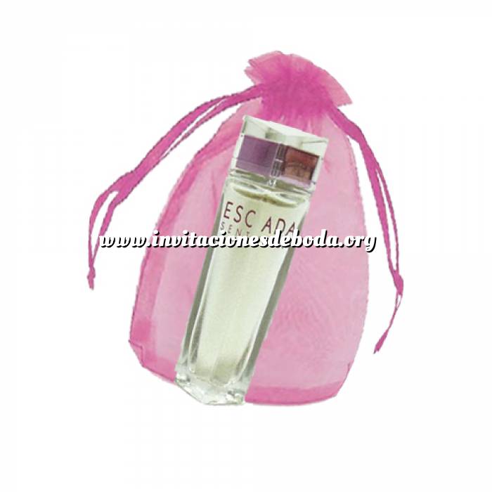 Imagen -Mini Perfumes Mujer Eau de Parfum Escada Sentiment en bolsa de organza (Ideal Coleccionistas) (Últimas Unidades) 