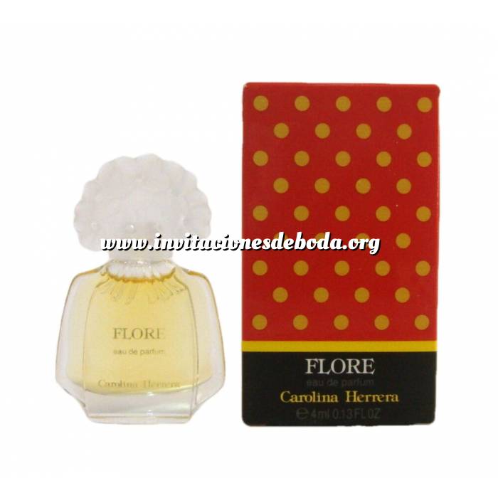 Imagen -Mini Perfumes Mujer Flore 4ml by Carolina Herrera (Ideal Coleccionistas) (Últimas Unidades) (duplicado) 