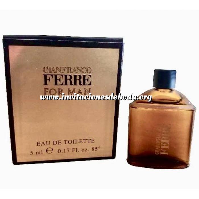Imagen -Mini Perfumes Mujer Gianfranco Ferre For Man 5ml. (Ideal Coleccionistas) (Últimas Unidades) 