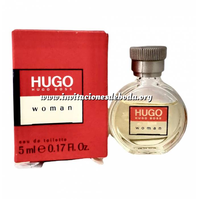 Imagen -Mini Perfumes Mujer Hugo Woman 5ml Hugo Boss-CAJA DEFECTUOSA-(Ideal Coleccionistas) (Últimas Unidades) 