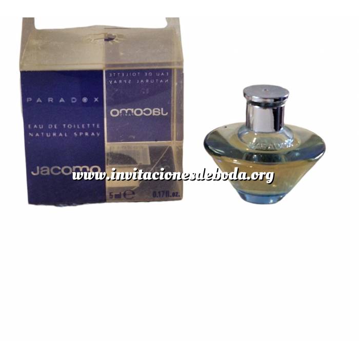 Imagen -Mini Perfumes Mujer Jacomo Paradox 5ml Eau de Toilette-CAJA DEFECTUOSA- 