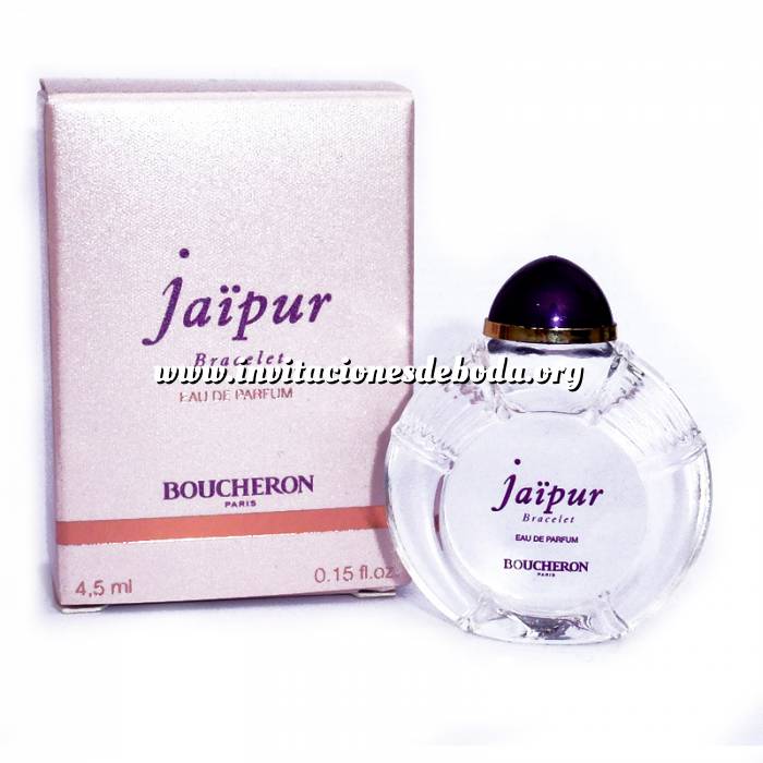 Imagen -Mini Perfumes Mujer Jaipur Bracelet Eau de Parfum by Boucheron Paris 4,5ml. (IDEAL COLECCIONISTAS) (Últimas Unidades) 