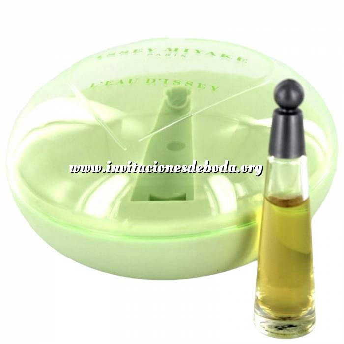 Imagen -Mini Perfumes Mujer L eau d Issey by Issey Miyake 3ml MUJER. (EDICIÓN ESPECIAL - caja redonda) (Últimas Unidades) 