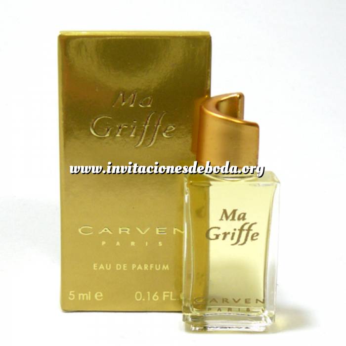 Imagen -Mini Perfumes Mujer Ma Griffe Eau de Parfum by Carven 5ml. (Últimas Unidades) 