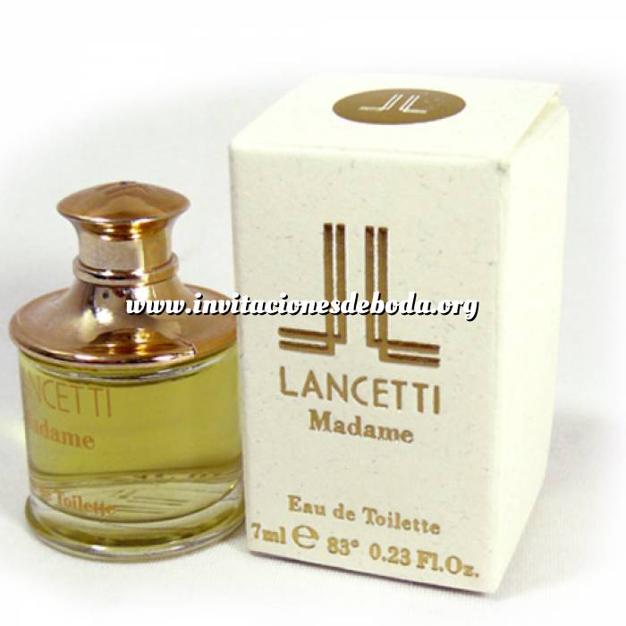 Imagen -Mini Perfumes Mujer Madame Eau de Toilette by Lancetti 7ml. (Caja pequeña) (Ideal Coleccionistas) (Últimas Unidades) 
