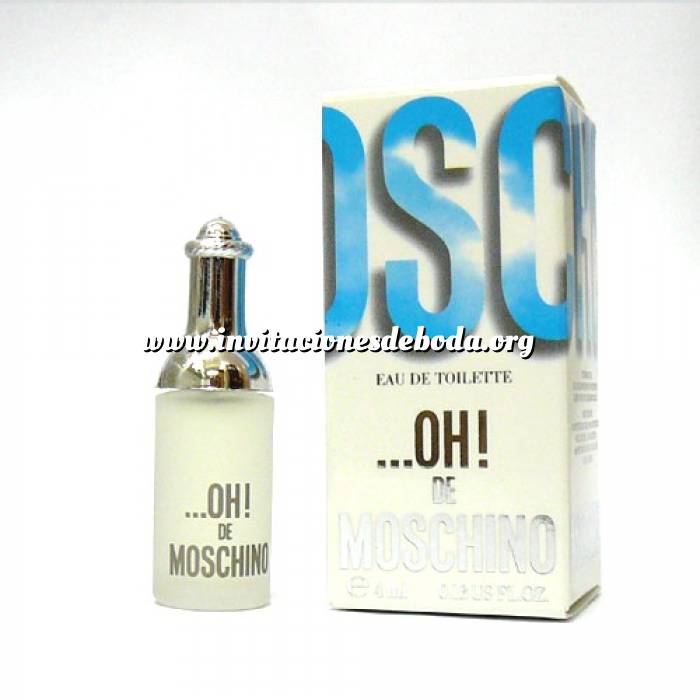 Imagen -Mini Perfumes Mujer OH! de Moschino Eau de Toilette para mujer by Moschino 4ml. (Últimas Unidades) 