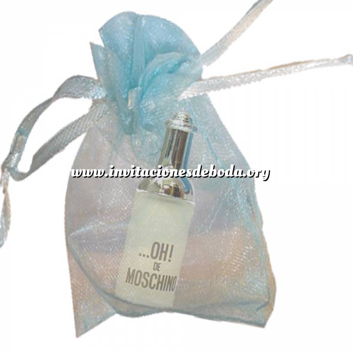 Imagen -Mini Perfumes Mujer OH! de Moschino para mujer en bolsa de organza (Ideal Coleccionistas) (Últimas Unidades) 