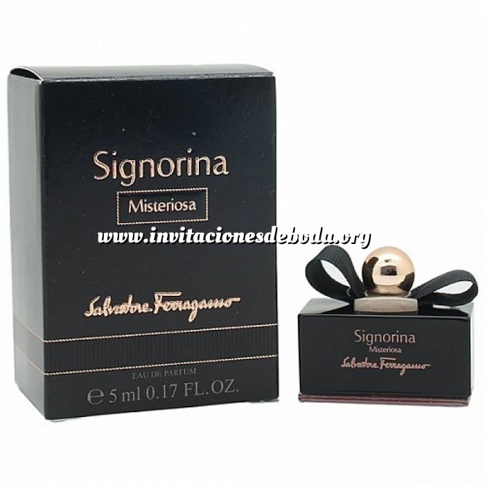 Imagen -Mini Perfumes Mujer SIGNORINA MISTERIOSA EDP 5 ml (Últimas Unidades) 