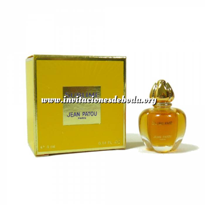 Imagen -Mini Perfumes Mujer Sublime Eau de Parfum by Jean Patou 4ml. (Últimas Unidades) 