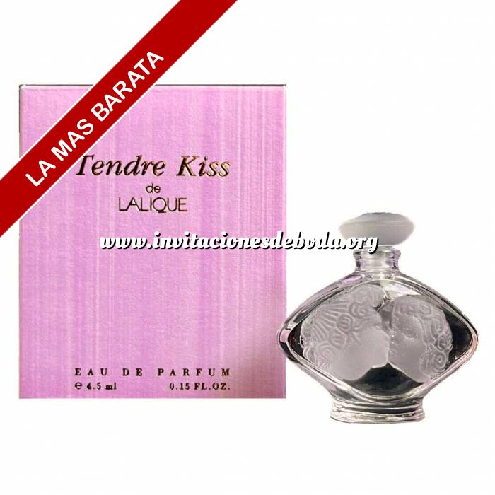 Imagen -Mini Perfumes Mujer Tendre Kiss Eau de Parfum by Lalique 4,5ml. (Últimas Unidades) 