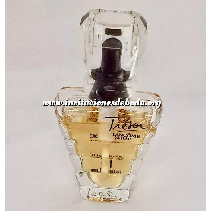 Imagen -Mini Perfumes Mujer Trésor 5mlen spray bolsa de organza de regalo (Ideal Coleccionistas) (Últimas Unidades) 