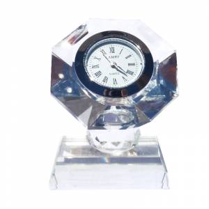 Marcos y decoración - Reloj de cristal octógono 