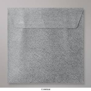 Sobres Cuadrados - Sobre gris oscuro Cuadrado textura brillante (CEB155MG) 