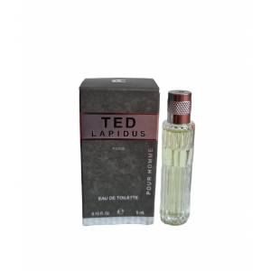 -Mini Perfumes Hombre - Ted Lapidus París pour homme Eau de toilette 5ml by Lapidus-CAJA Y BOTE DEFECTUOSOS- 
