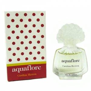 -Mini Perfumes Mujer - AquaFlore by Carolina Herrera Mujer 4ml. (Ideal Coleccionistas) (Últimas Unidades) 
