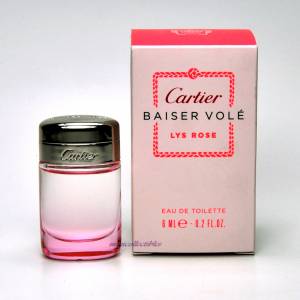 -Mini Perfumes Mujer - Baiser Volé Lys Rose EDP by Cartier 6ml. (Últimas unidades) 