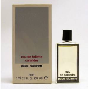 -Mini Perfumes Mujer - Calandre 5ml by Paco Rabanne-CAJA DEFECTUOSA- (Ideal Coleccionistas) (Últimas Unidades) 