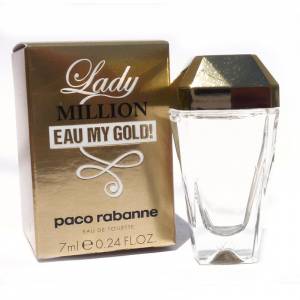 -Mini Perfumes Mujer - Lady Million Eau My Gold Eau de Toilette by Paco Rabanne 7ml. (Últimas Unidades) 