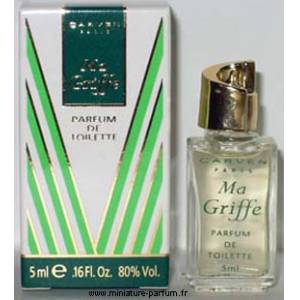 -Mini Perfumes Mujer - Ma Griffe Parfum de Toiltette by Carven 5ml. (Ideal Coleccionistas) (Últimas Unidades) 
