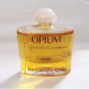 -Mini Perfumes Mujer - Opium 7.5ml by Yves Saint Laurent en bolsa de organza de regalo (Ideal Coleccionistas) (Últimas Unidades) 