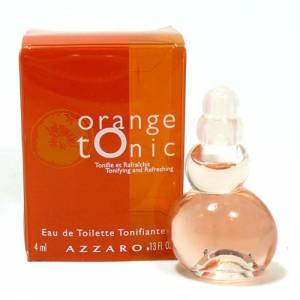 -Mini Perfumes Mujer - Orange Tonic Eau de Toilette by Azzaro 4ml. (Especial para boda) (Últimas Unidades) 